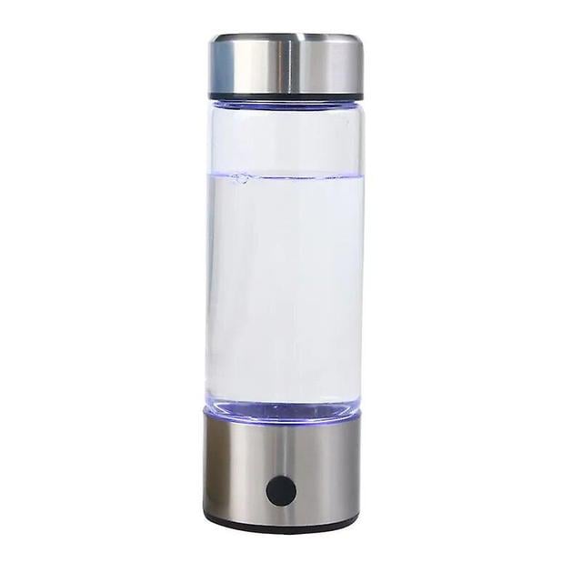 Hydrogen Bottle 420ml Japanese Titanium Quality Hydrogen-Rich Water Cup Ionizer Maker/Generator Super Antioxidants ORP Silver on Productcaster.