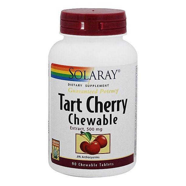 Solaray - tart cherry extract 500 mg. - 90 chewable tablets on Productcaster.