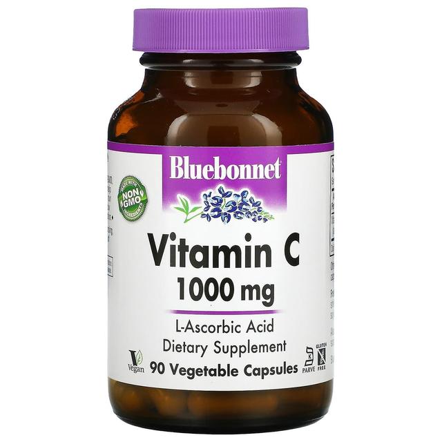 Bluebonnet Nutrition, Vitamin C, 1,000 mg, 90 Vegetable Capsules on Productcaster.