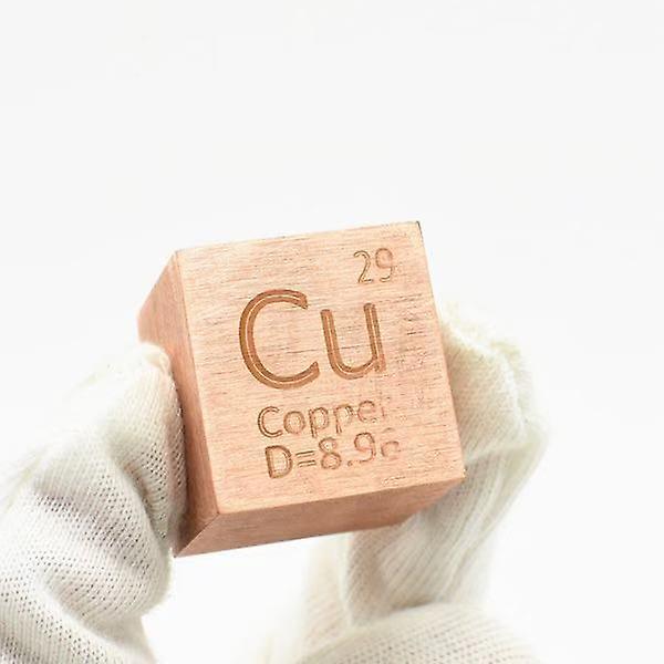 Huamade Element Cube Periodic Density Cubes 25.4mm Inch Collection Carbon Iron Titanium Molybdenum Magnesium Chromium Tungsten Copper Cu Cube on Productcaster.