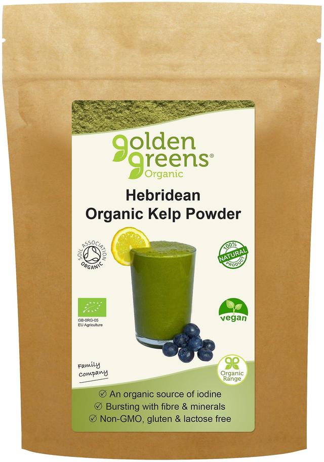 Golden Greens (Greens Organic) Zlatá zelenina (zelená, organická), hebridská, organický riasový prášok, 100g on Productcaster.