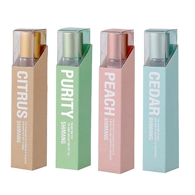 4PCS Rolling Ball Perfumes Długotrwały odświeżający płynny zapach dla kobiet dziewcząt E on Productcaster.