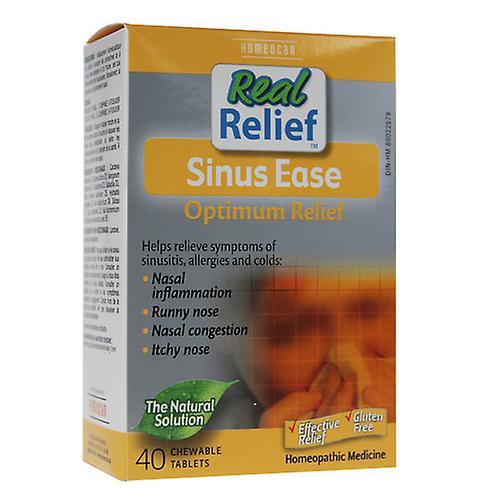 Homeocan Real Relief Sinus EaseTablets ,40 Tabs on Productcaster.