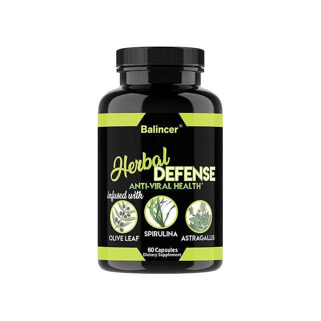 Vorallme Balincer Defense Antiviral Supplement Supports Healthy Cholesterol And Blood Pressure Antioxidants Promote Overall Health 60 count-1 bottle on Productcaster.