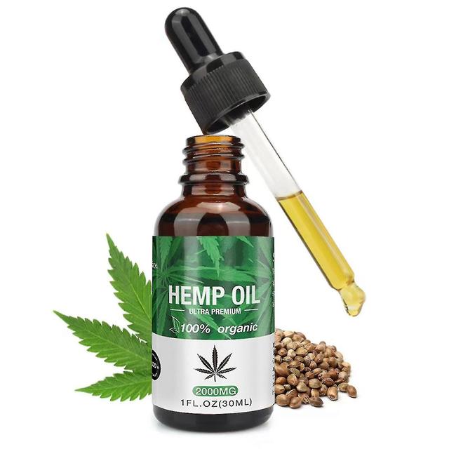 30ml Premium 50% Strong Strength Seed Extract Oil 2500mg Organic Herbs Drop Kit Kit on Productcaster.