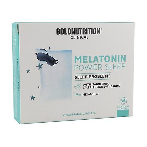 Gold Nutrition Melatonin power sleep 30 vegetable capsules on Productcaster.