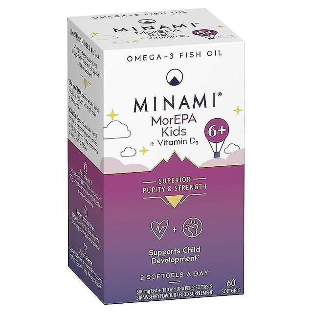 Minami Nutriton MorEPA Mini Junior Softgels 60 on Productcaster.