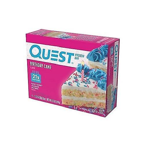 Quest protein bar Birthday Cake 8 unse Box on Productcaster.