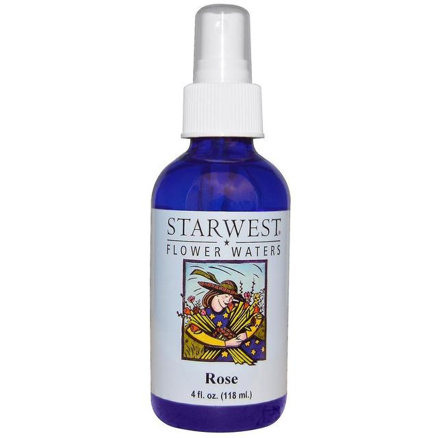 Starwest Botanicals, Flower Waters, Rose, 4 fl oz (118 ml) on Productcaster.