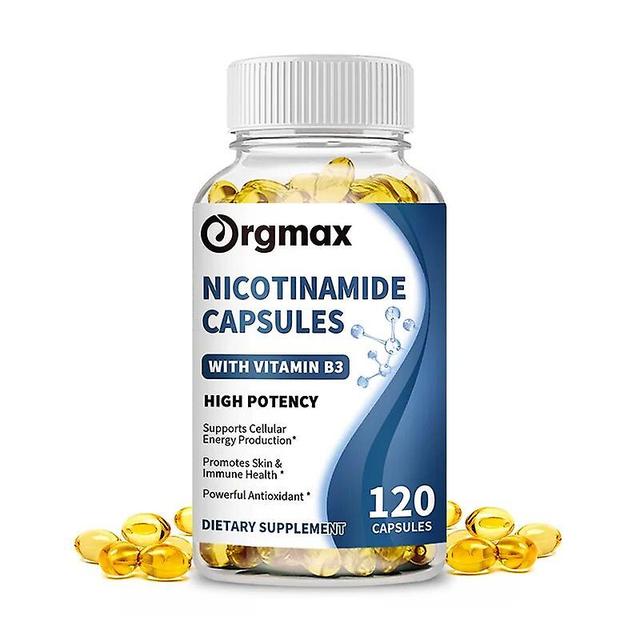 Vitamine B3 Nicotinamide Niacine Natuurlijke Flush-Free Vitamine Formule - Whitening SkinGlowing, ondersteunt de gezondheid van huidcellen voor vol... on Productcaster.