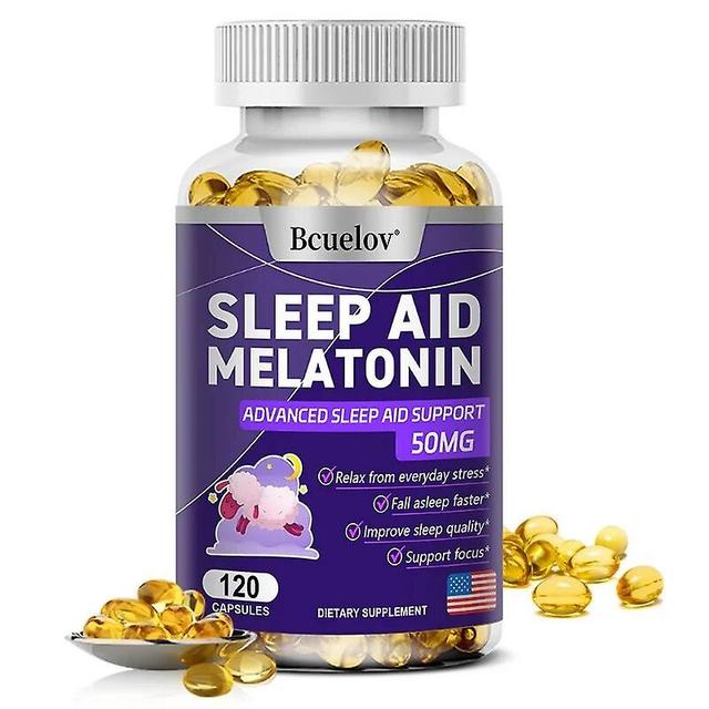 Vorallme Melatonin - Dietary Supplement to Help Improve Sleep, Support Night's Sleep, Mood and Stress, and Immunity 120 Count-1 bottle on Productcaster.