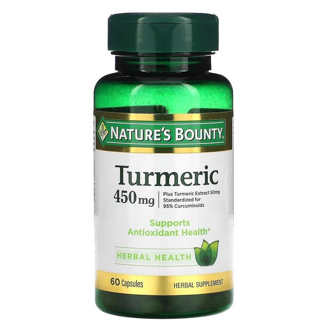 Natures Bounty Nature's Bounty, Turmeric, 450 mg, 60 Capsules on Productcaster.