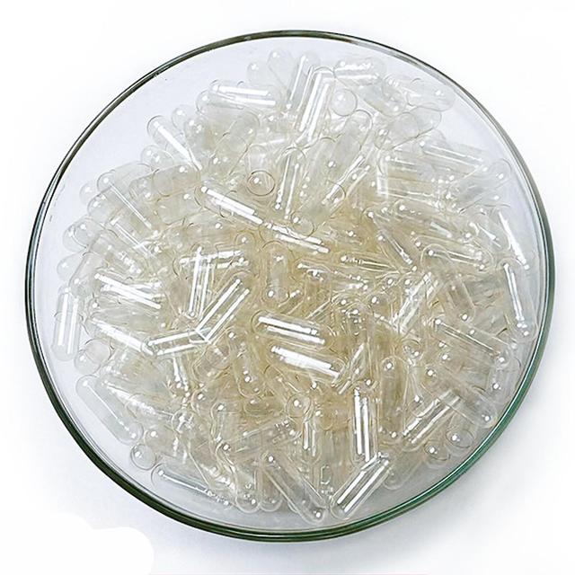 100pcsTransparent Edible Gelatin Capsules - 1000 Empty Vegetarian Capsules, Size 0,50% Offer on Productcaster.