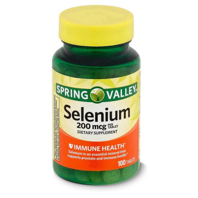 Spring valley selenium dietary supplement, 200 mcg, 100 ea on Productcaster.