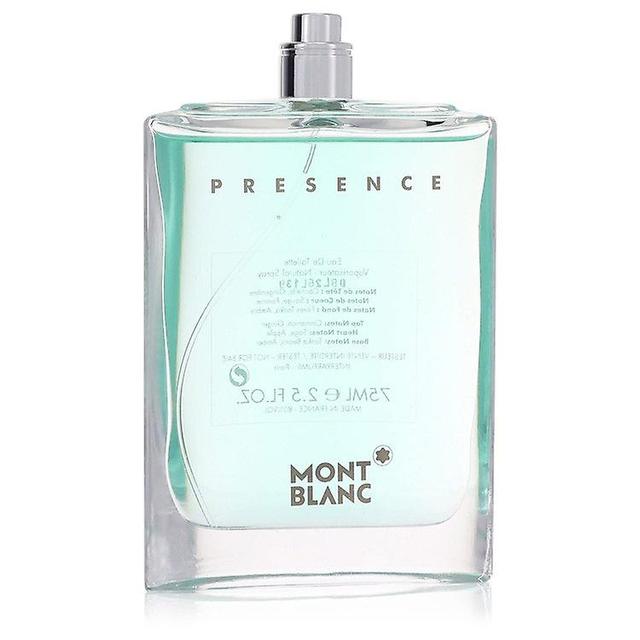 Montblanc Presence by Mont Blanc Eau De Toilette Spray - Men Fragrances Eau De Toilette n/a 75 ml on Productcaster.