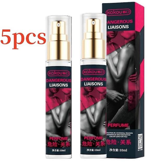 5pcs Sex Pheromone Intimate Partner Perfume Spray Fragrance Women 10ml on Productcaster.