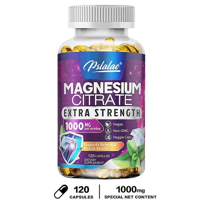 Vorallme Magnézium citrátové kapsuly 1000 mg - na podporu zdravia svalov, nervov, kostí a srdca, komplex kyseliny citrónovej s vysokou absorpciou 1... on Productcaster.