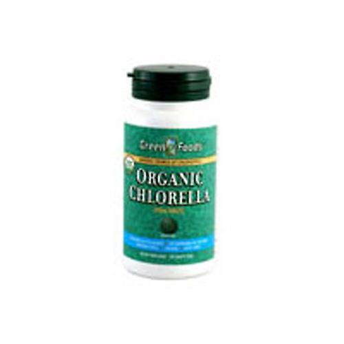 Green Foods Corporation Økologisk Chlorella, 500mg, 120 Tabs (Pack of 3) on Productcaster.