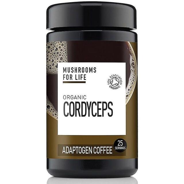 Mushrooms4Life Paddestoelen voor het Leven Biologische Cordyceps Adaptogene Koffie 75g (MFL552) on Productcaster.