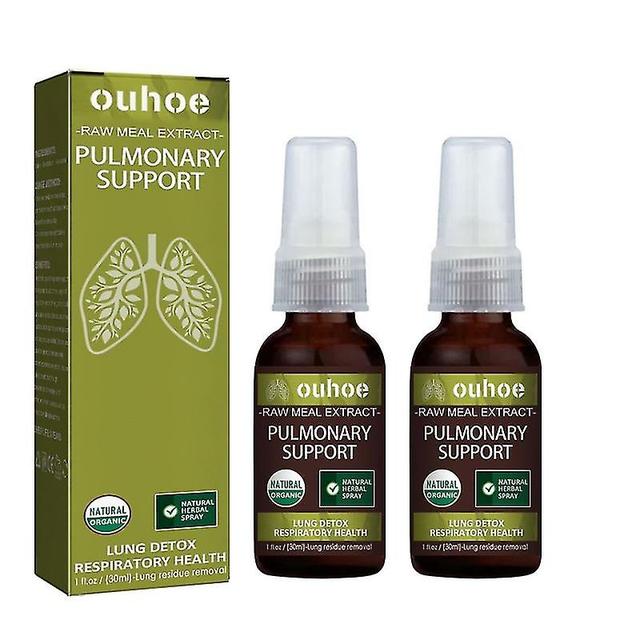 2pcs Respinature Herbal Lung Cleanse Mist-powerful Lung Support Herbal Care Essence on Productcaster.