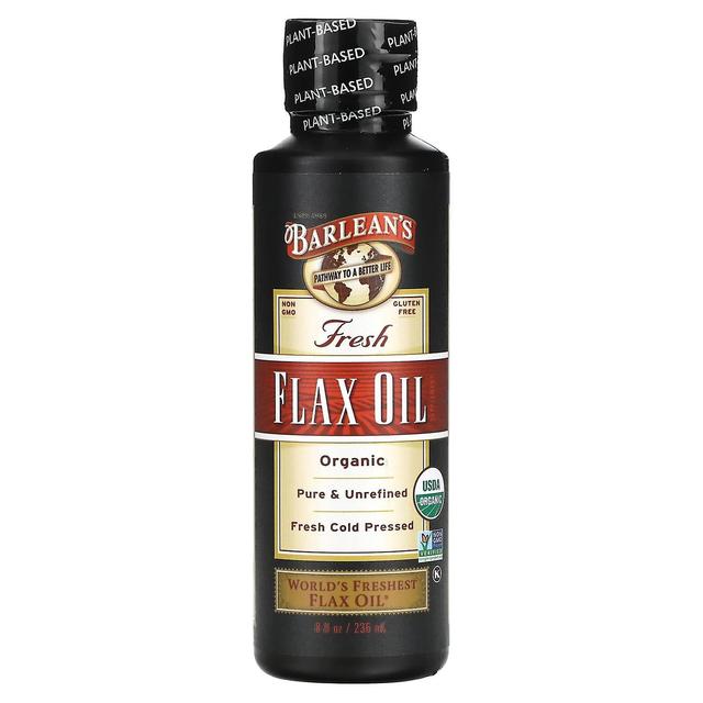 Barlean's, Organic Fresh, Flax Oil, 8 fl oz (236 ml) on Productcaster.