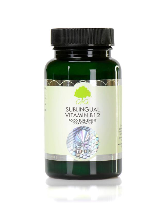 G&g vitamins sublingual vitamin b12 50g on Productcaster.