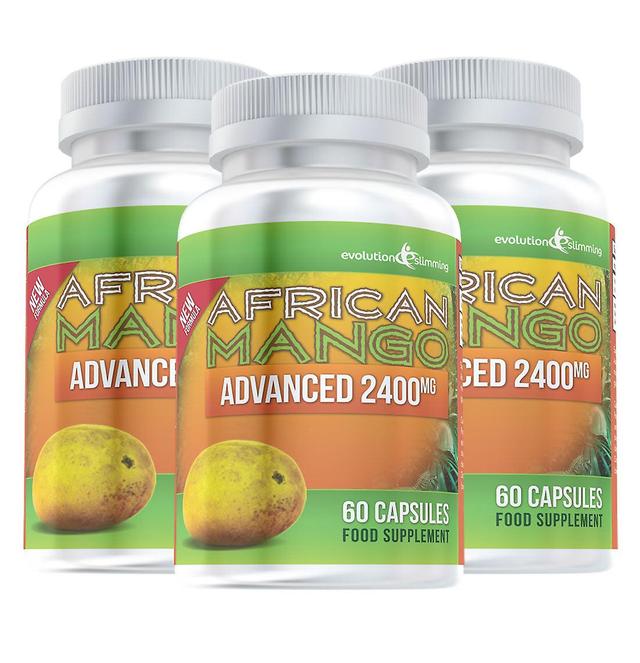 Pure African Mango Advanced 2400mg - 180 Capsules - Dietary Supplement - Evolution Slimming on Productcaster.