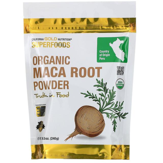 California Gold Nutrition, Superfoods, Organic Maca Root Powder, 8.5 oz (240 g) on Productcaster.