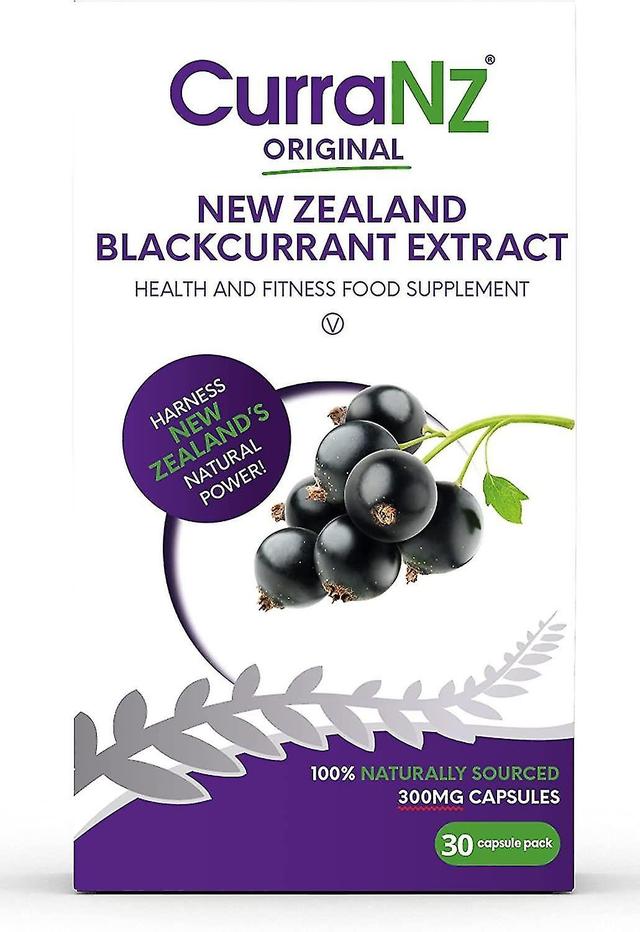 Natural New Zealand Blackcurrant Extract 30 Capsules on Productcaster.