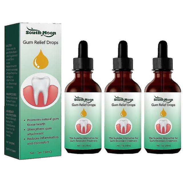 3pcs Dentizen Gum Regrowth Drops 30ml on Productcaster.