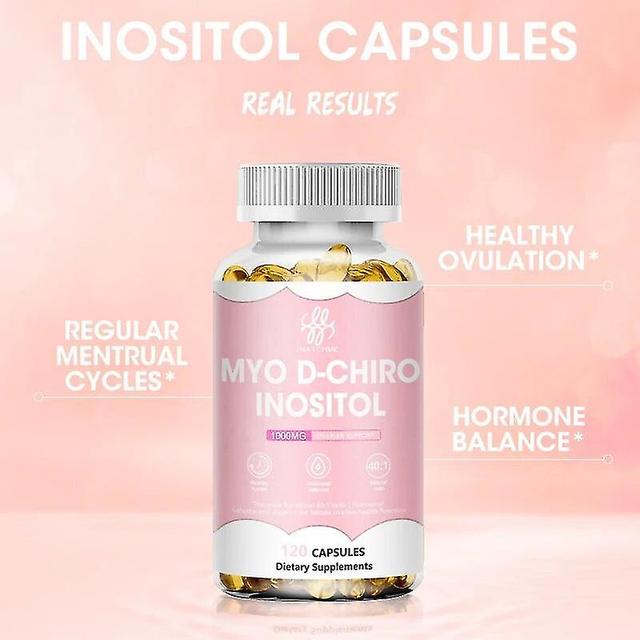 Myo-inositol&d-chiro Inositol Capsule With Folate Supports Hormone Balance & Ovarian Function,fertility Supplements For Women-YKY416 one bottle 120pcs on Productcaster.