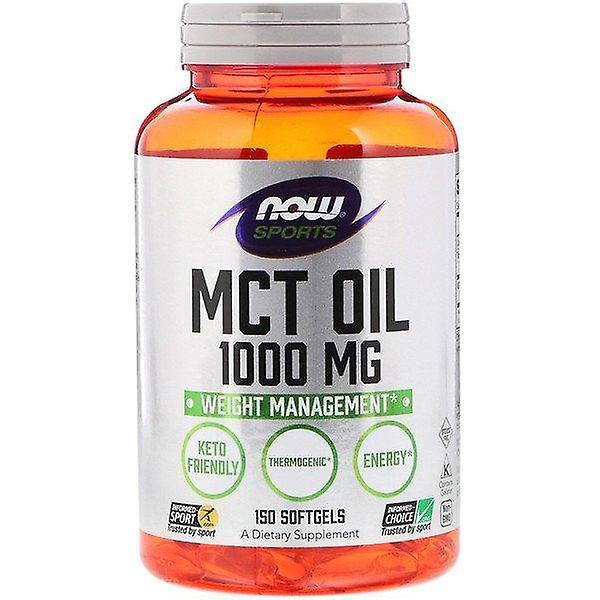 NOW Foods Ahora Alimentos, Deportes, Aceite MCT, 1,000 mg, 150 Softgels on Productcaster.