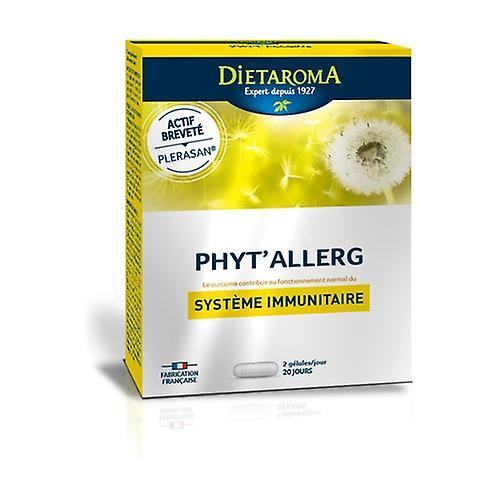 Dietaroma Phyt'Allerg 40 softgels on Productcaster.