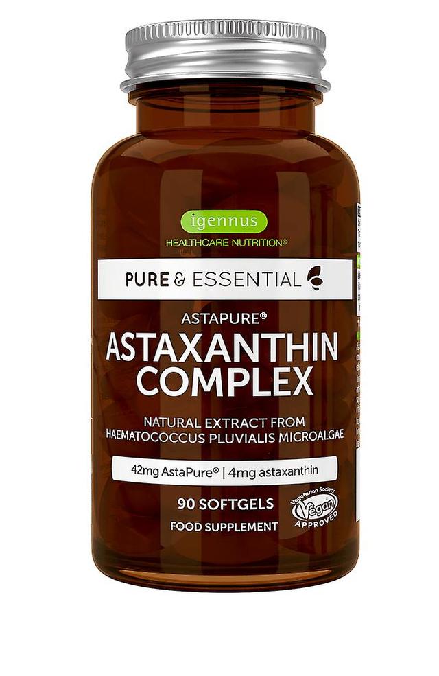 Igennus pure & essential astaxanthin complex 90's on Productcaster.