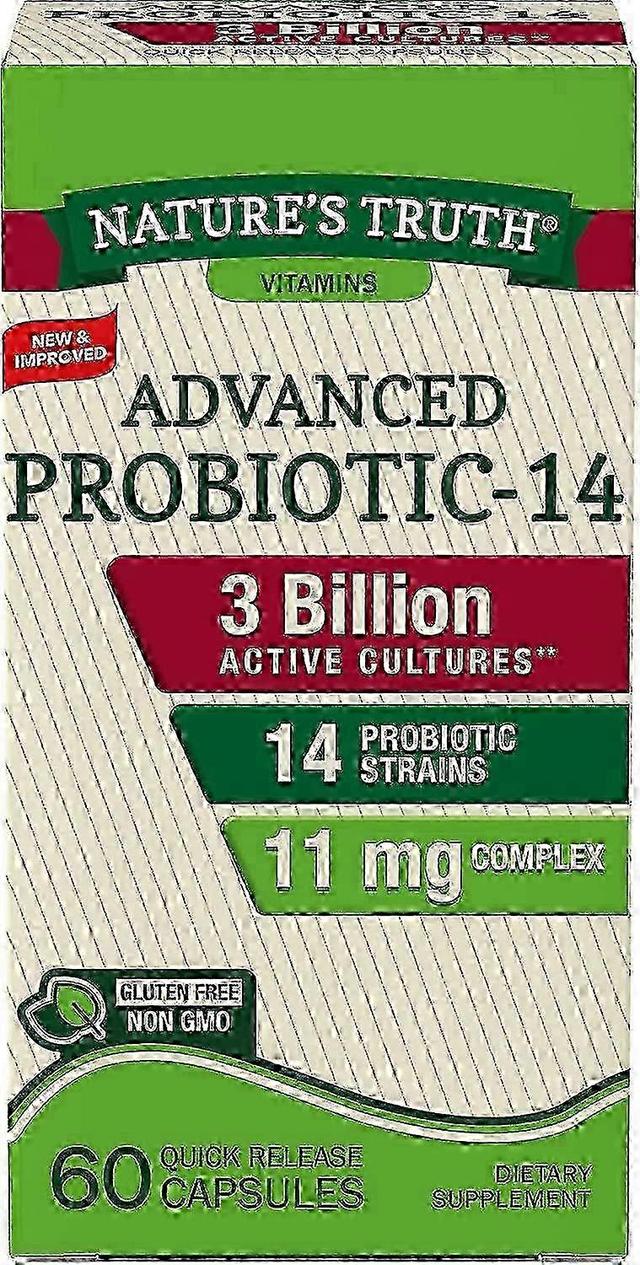 Nature's truth advanced probiotic-10, quick release capsules, 60 ea on Productcaster.