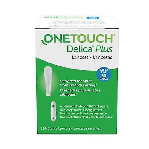 Onetouch OneTouch Delica Lancets Fine 30 Gauge, Anzahl von 100 (Packung mit 1) on Productcaster.