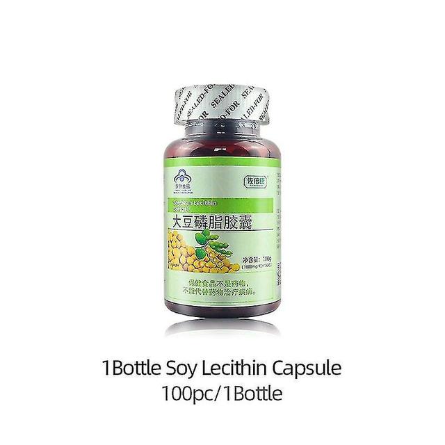 Bloedvaten Reinigingsmiddelen Capsule Omega 3 Visolie + soja Lecithine Arteriosclerose Cure Vasculaire Occlusie Reiniging Cfda Goedgekeurd A 2 bottle on Productcaster.