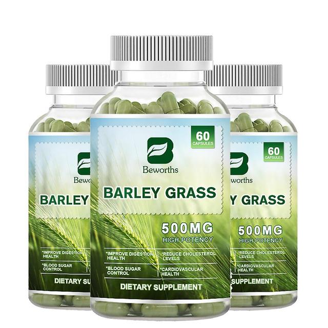 Visgaler Organic Barley Grass Pill Rich In Immune Vitamins,fiber,minerals,antioxidants,and Proteins,support The Immune System & Digestion 3bottles ... on Productcaster.