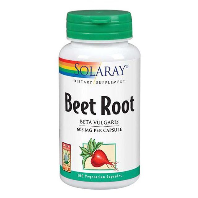 Solaray Beet Root, 100 Caps (Pack of 2) on Productcaster.