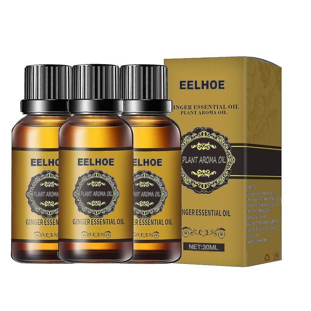 Annual Rings 3pcs Belly Drainage Ginger Oil, Lymphatic Drainage Ginger Oil, Slimming Tummy Ginger Oil, 10ml,30ml on Productcaster.