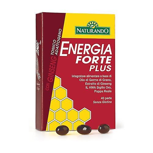 Naturando Vahva energia ja 40 pehmeää geeliä on Productcaster.