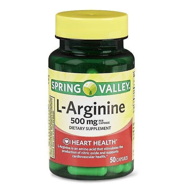 Spring valley l-arginine capsules, 500 mg, 50 ct on Productcaster.