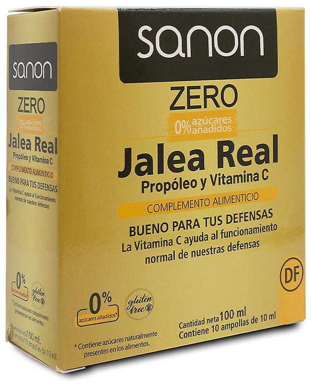 Sanon Royal Jelly Propolis og C-vitamin nul i ampuller 10 x 10 ml on Productcaster.