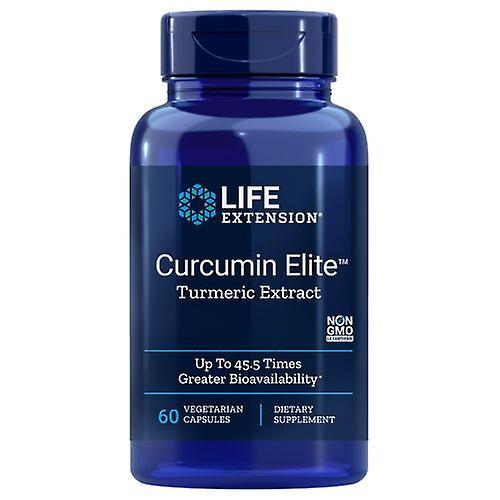 Life Extension Extensão da vida Curcumin Extrato de Cúrcuma Elite, 60 Veg Caps (Pacote de 3) on Productcaster.