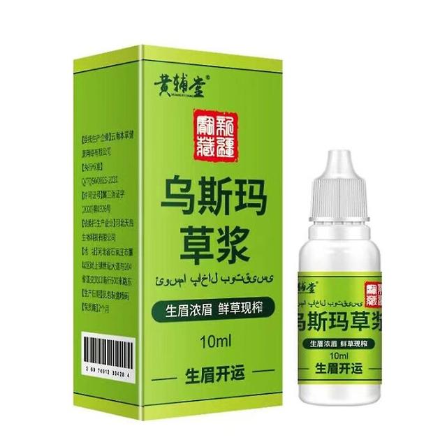 1-3 stks Usma Grass Extract Essence Geschikt Voor Wenkbrauwen Wimpers Haarlijn 10ml 1pc on Productcaster.