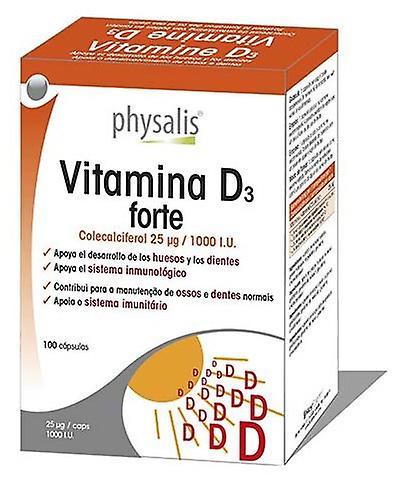 Physalis Vitamín D3 Forte 100 kapsuly on Productcaster.