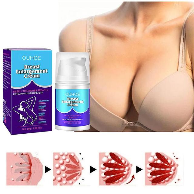 Visgaler Breast Enhancement Cream Improve Sagging Anti-aging Firmness Sexy Promote Secondary Development Collagen Breast Care 60g on Productcaster.