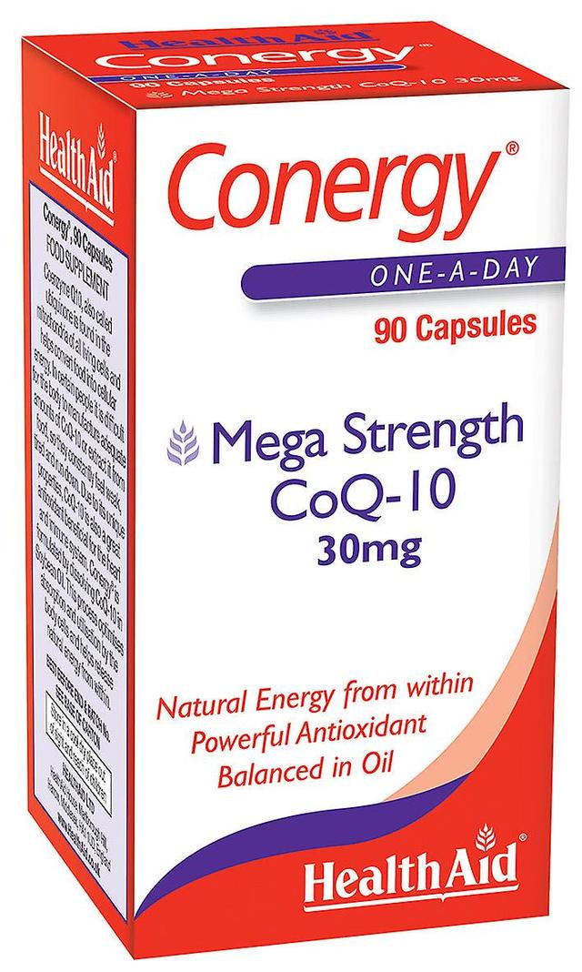 Health aid conergy coq10 30mg 90's on Productcaster.