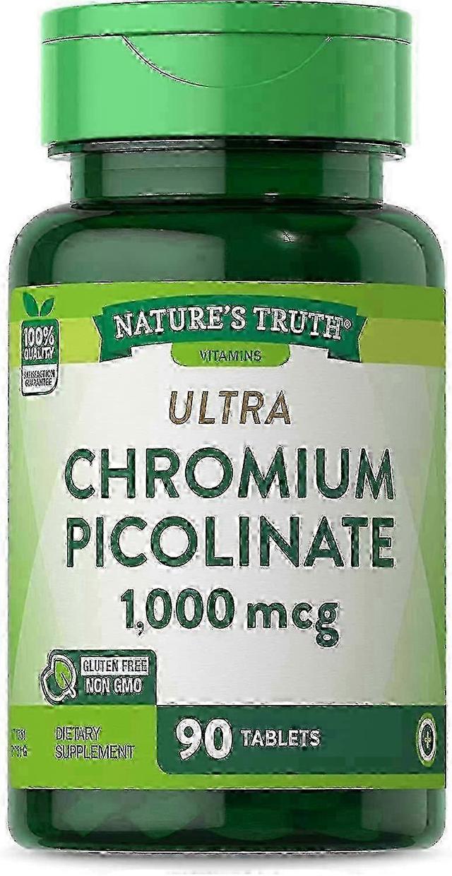 Nature's truth ultra chromium picolinate, 1000 mcg, tablets, 90 ea on Productcaster.