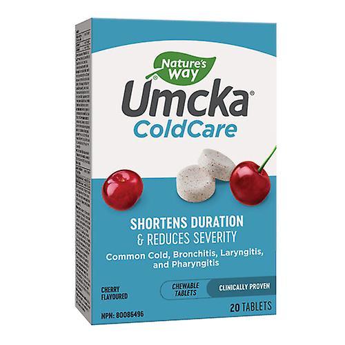 Nature's Way Umcka Coldcare Cherry, 20 Chews on Productcaster.